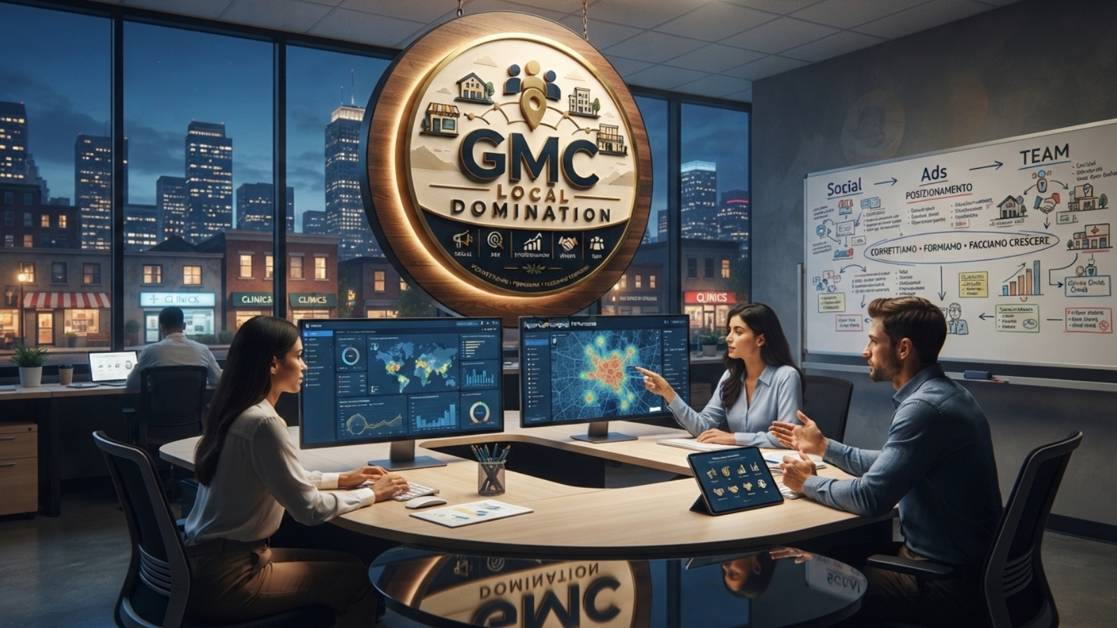 LOCAL DOMINATION GMC - AGENZIA MARKETING banner